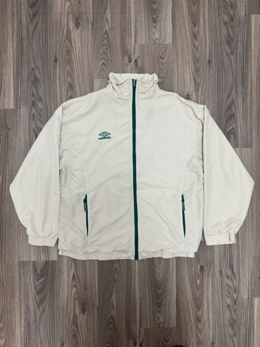 Beige Umbro Track Jacket