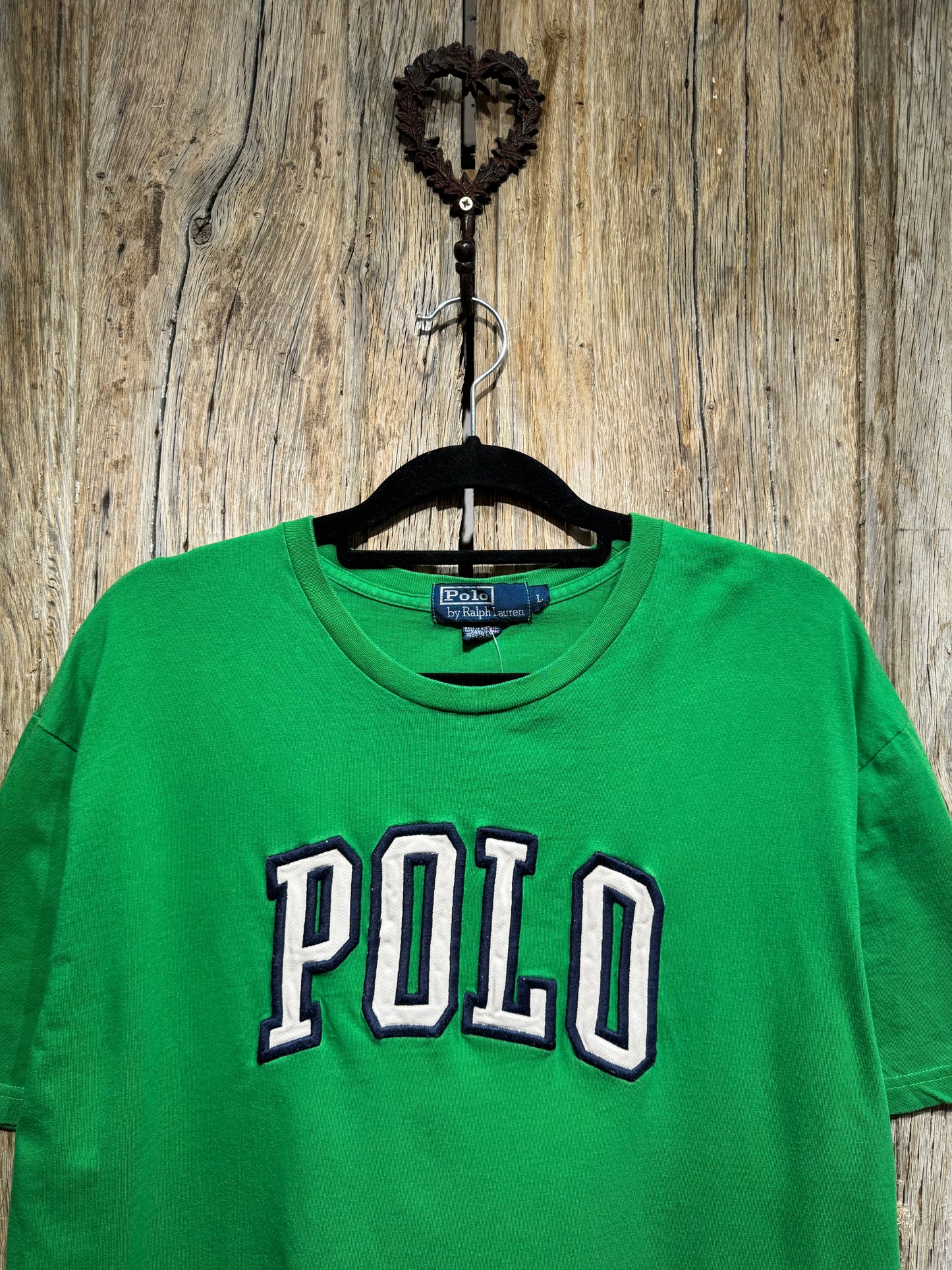 Vintage Green Polo Ralph Lauren Tee