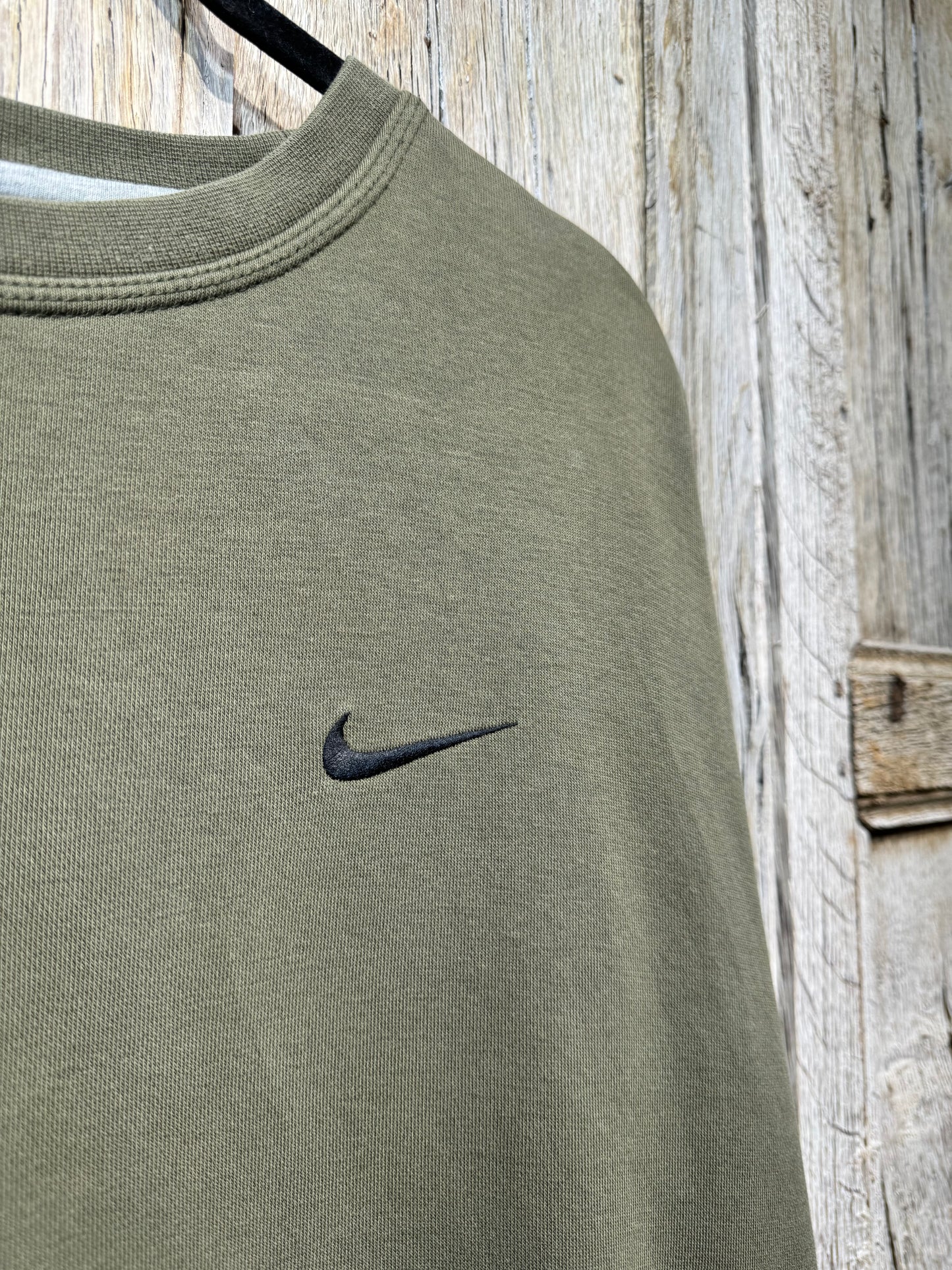 Vintage Khaki Nike Sweatshirt