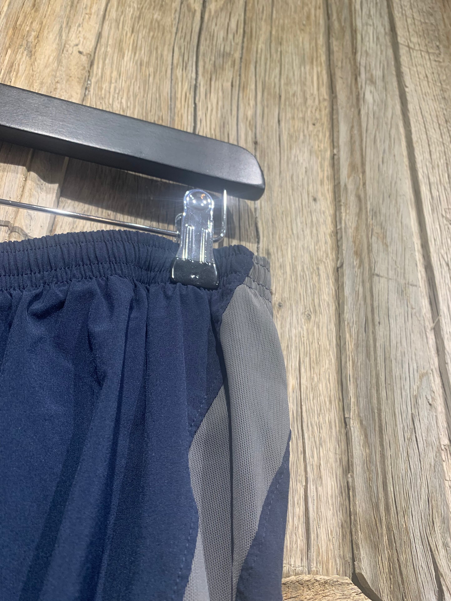 Vintage Nike Navy and Grey DriFit Shorts