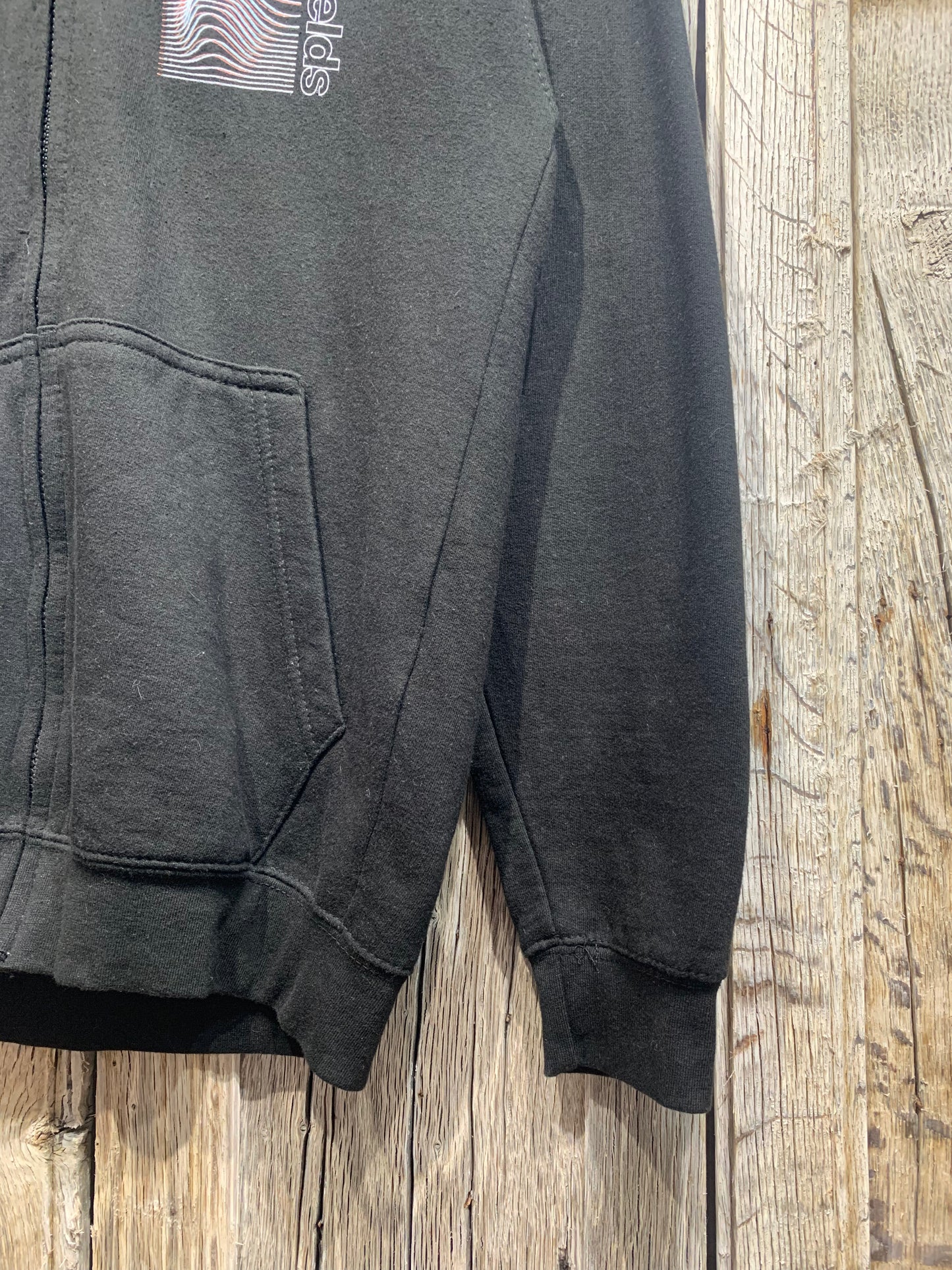 Black Creamfields Zip Up Hoodie