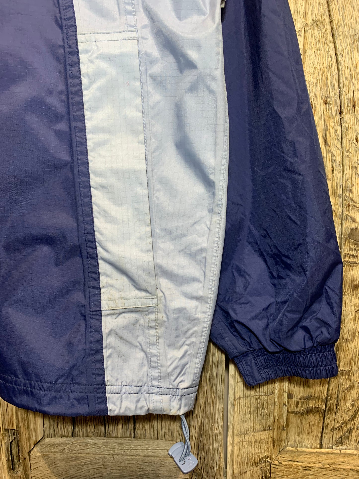 Vintage Adidas Blue 1/4 Zip Jacket