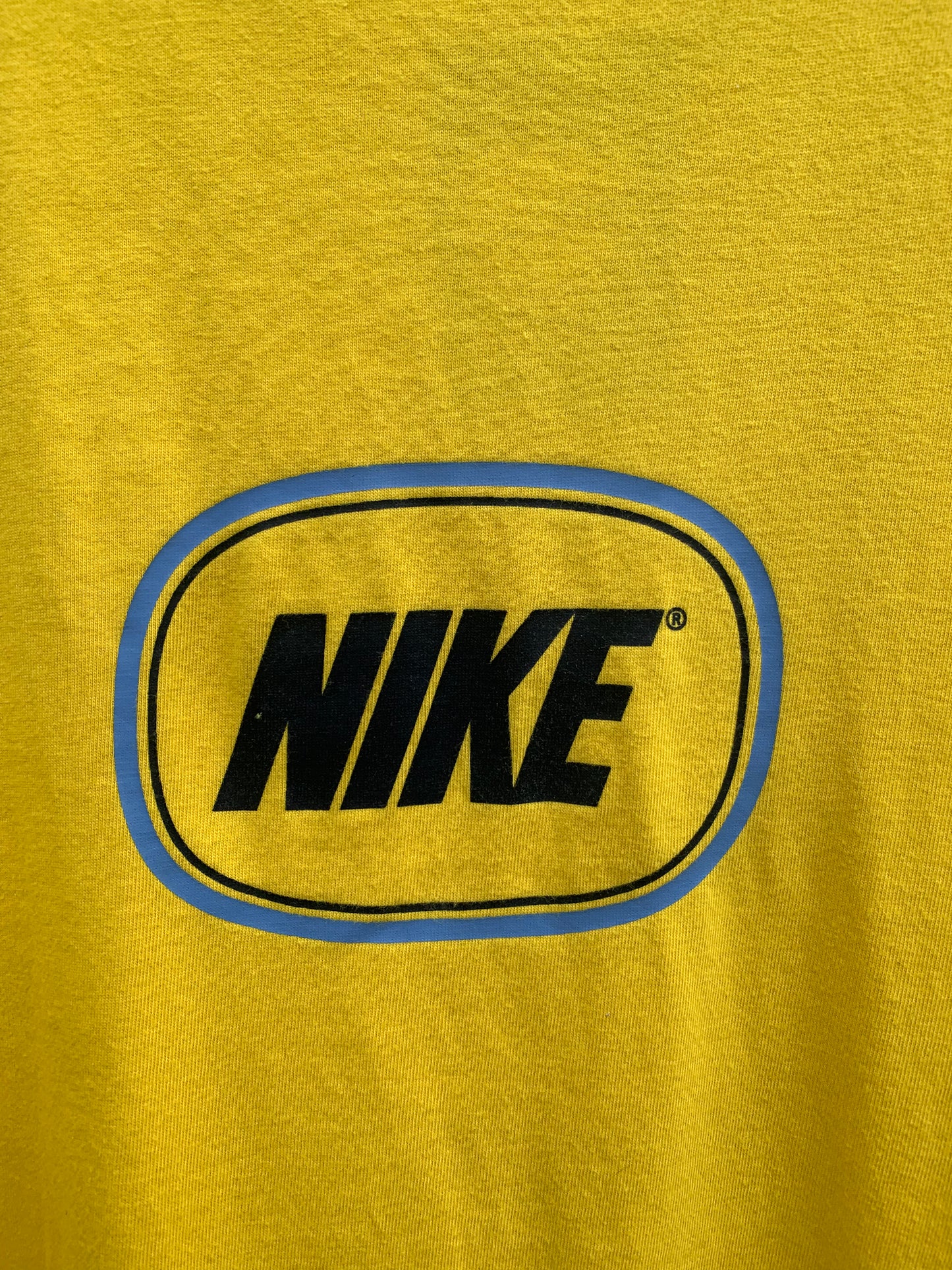 Vintage Nike Yellow Circle Logo Tee