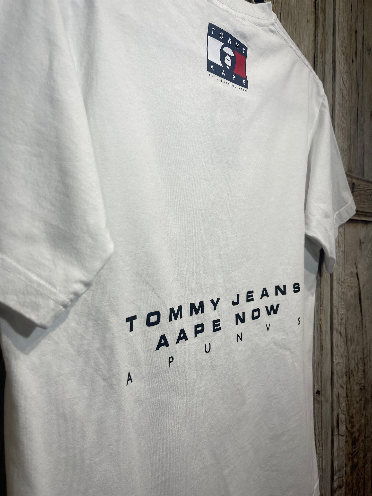 Aape x Tommy Hilfiger White Graphic Tee