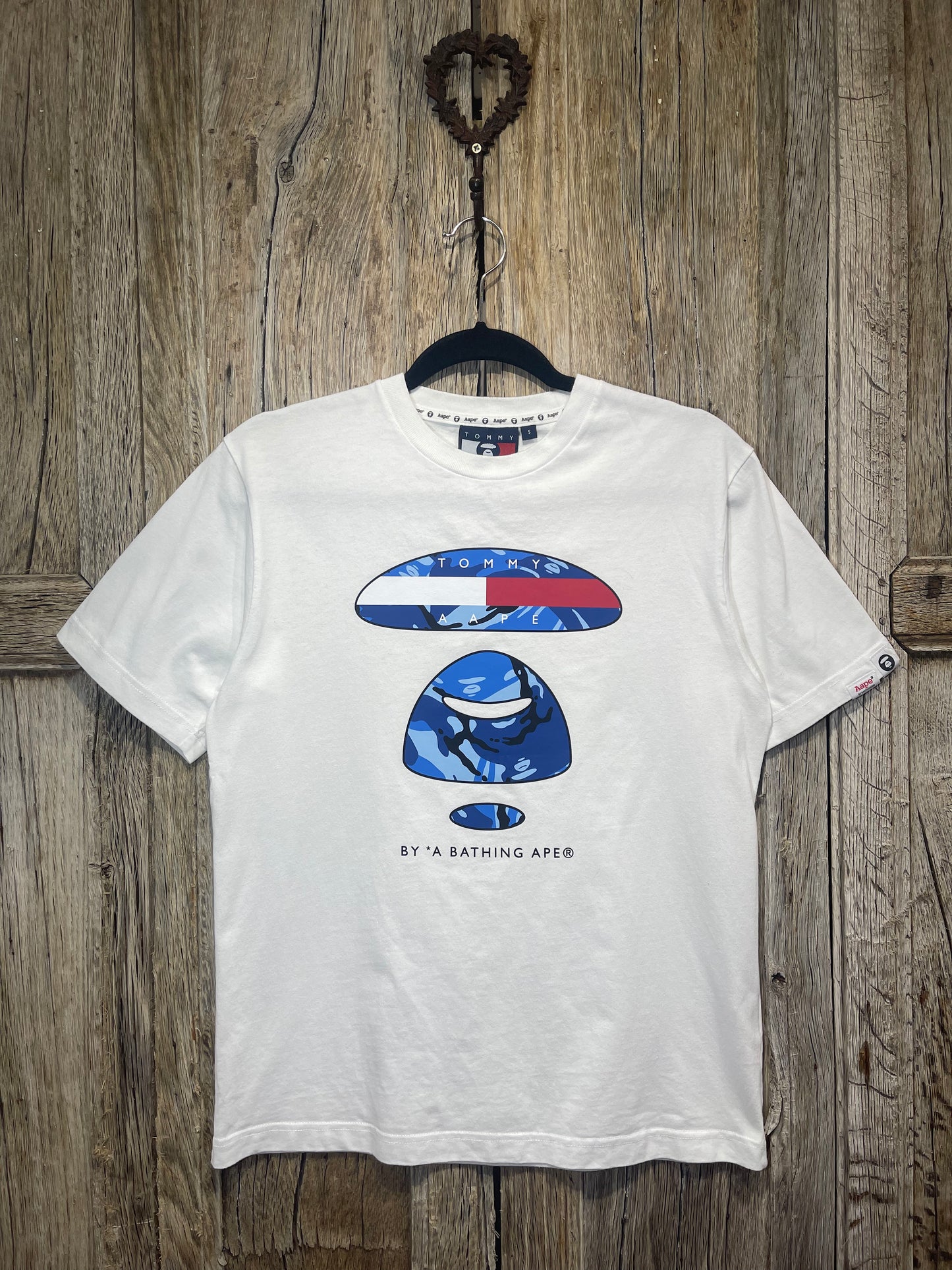 Aape x Tommy Hilfiger White Graphic Tee